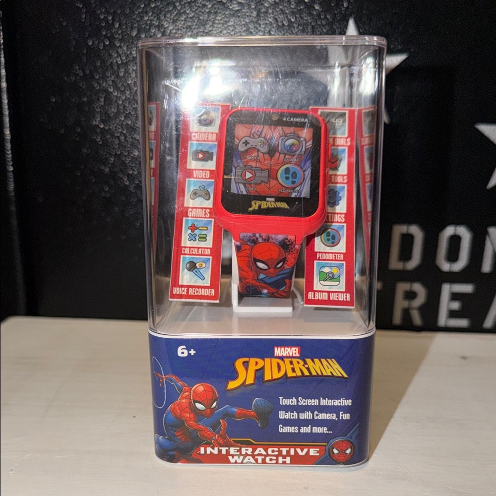 Marvel Spiderman Red Interactive Kids Watch